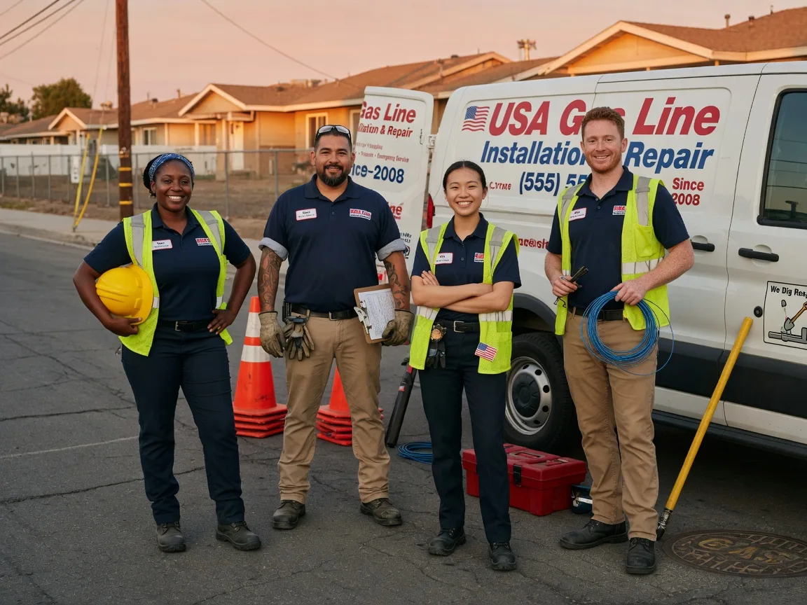 Gas Line Installation company in Jeromesville, OH